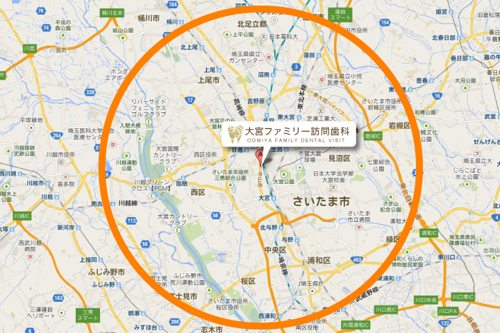 訪問診療エリア